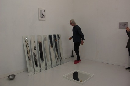 franck gribing. Performance,  BESLAGEN SPIEGELS,November 2019, Reflection restaured